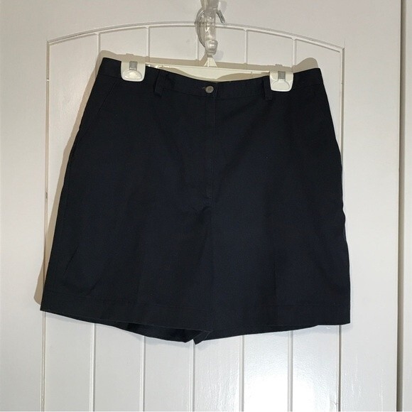 Liz Claiborne Flat Front Shorts - Picture 2 of 6